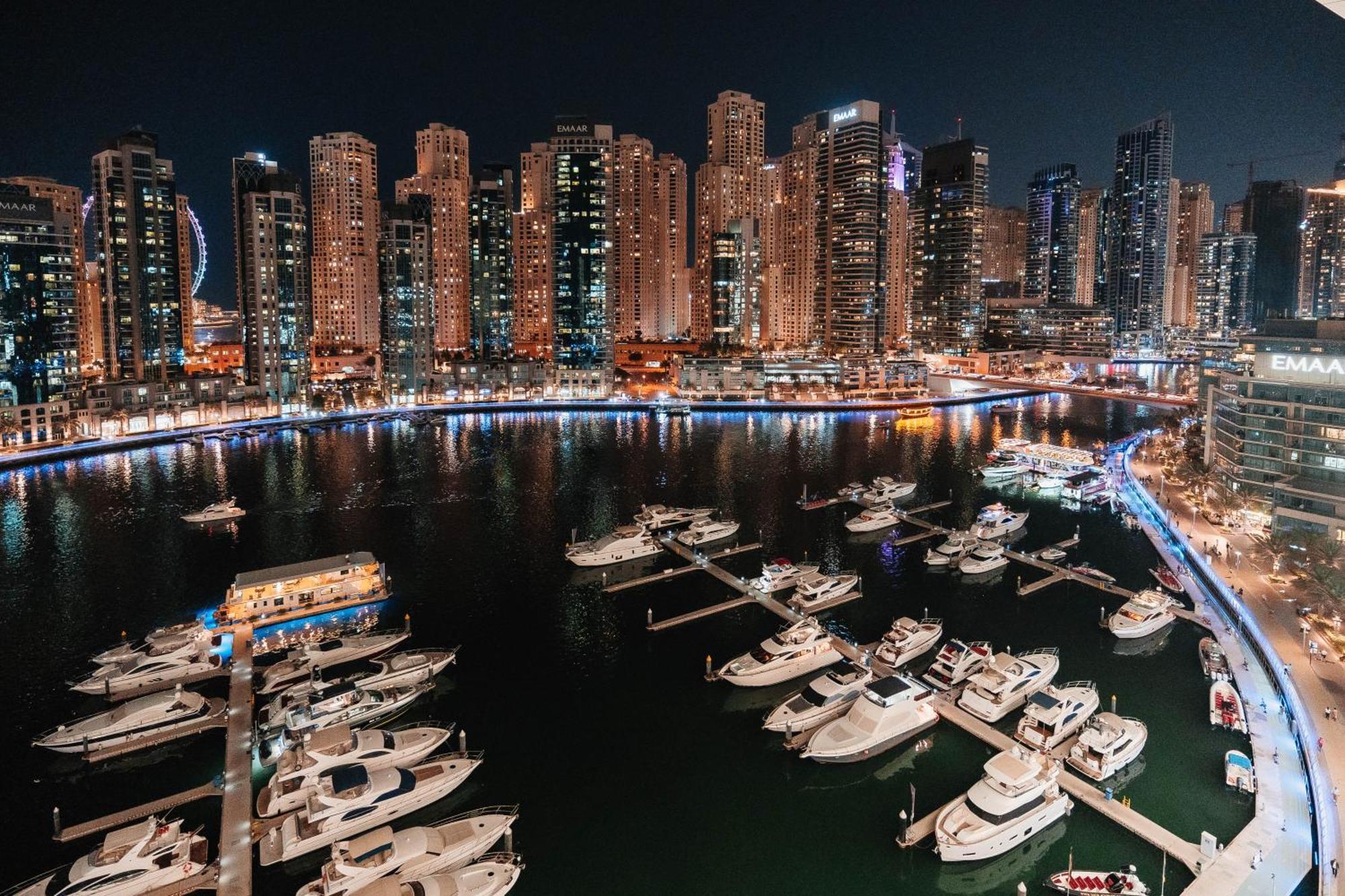Vida Dubai Marina & Yacht Club , Hotel And Residences , Luxurious 2Br ภายนอก รูปภาพ